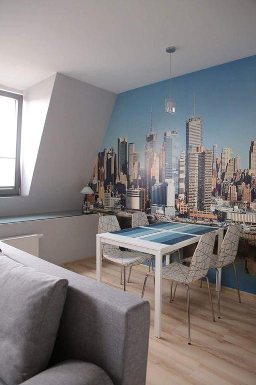 Pangsapuri studio 35 m² dengan 1 bilik mandi peribadi di Pusat Bandar Poznan Luaran gambar