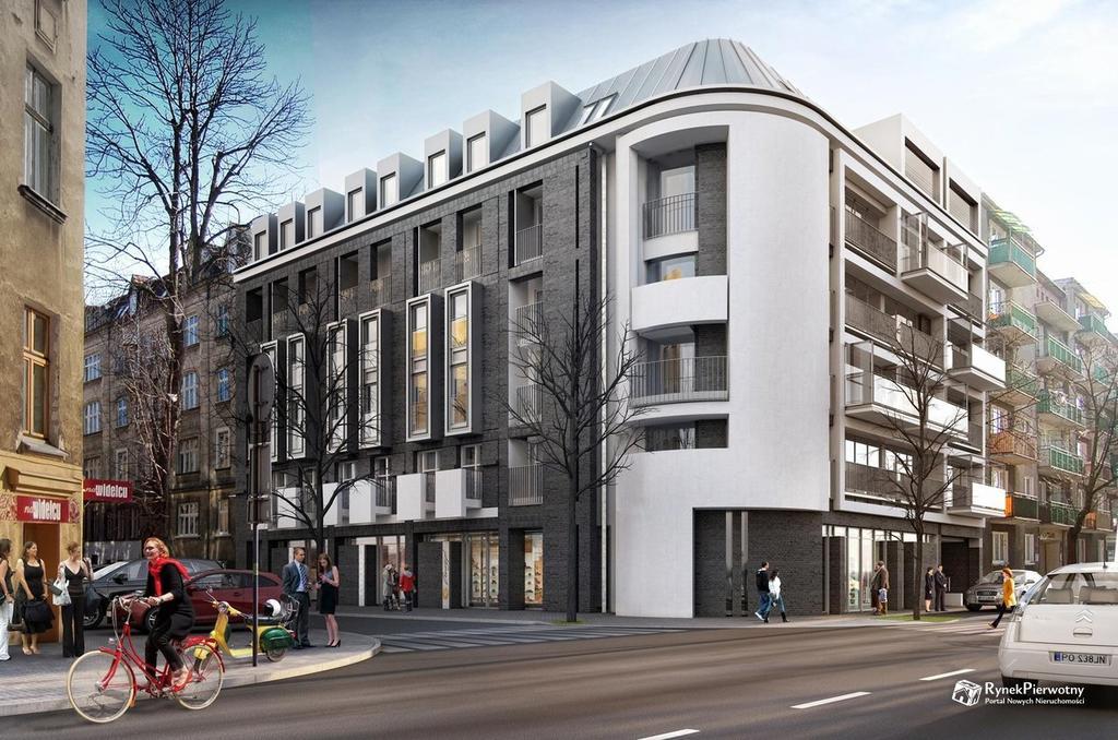 Pangsapuri studio 35 m² dengan 1 bilik mandi peribadi di Pusat Bandar Poznan Luaran gambar
