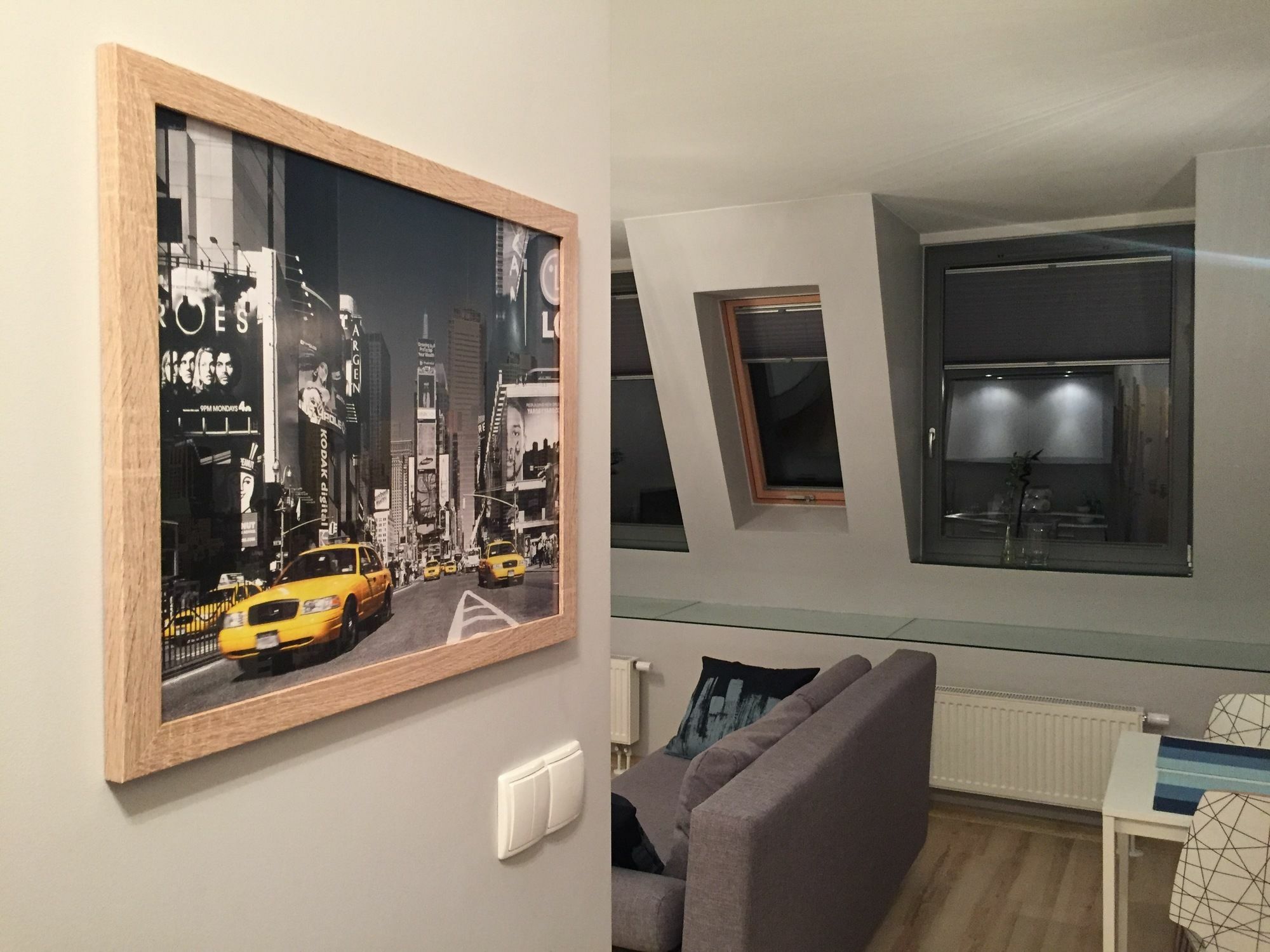 Pangsapuri studio 35 m² dengan 1 bilik mandi peribadi di Pusat Bandar Poznan Luaran gambar